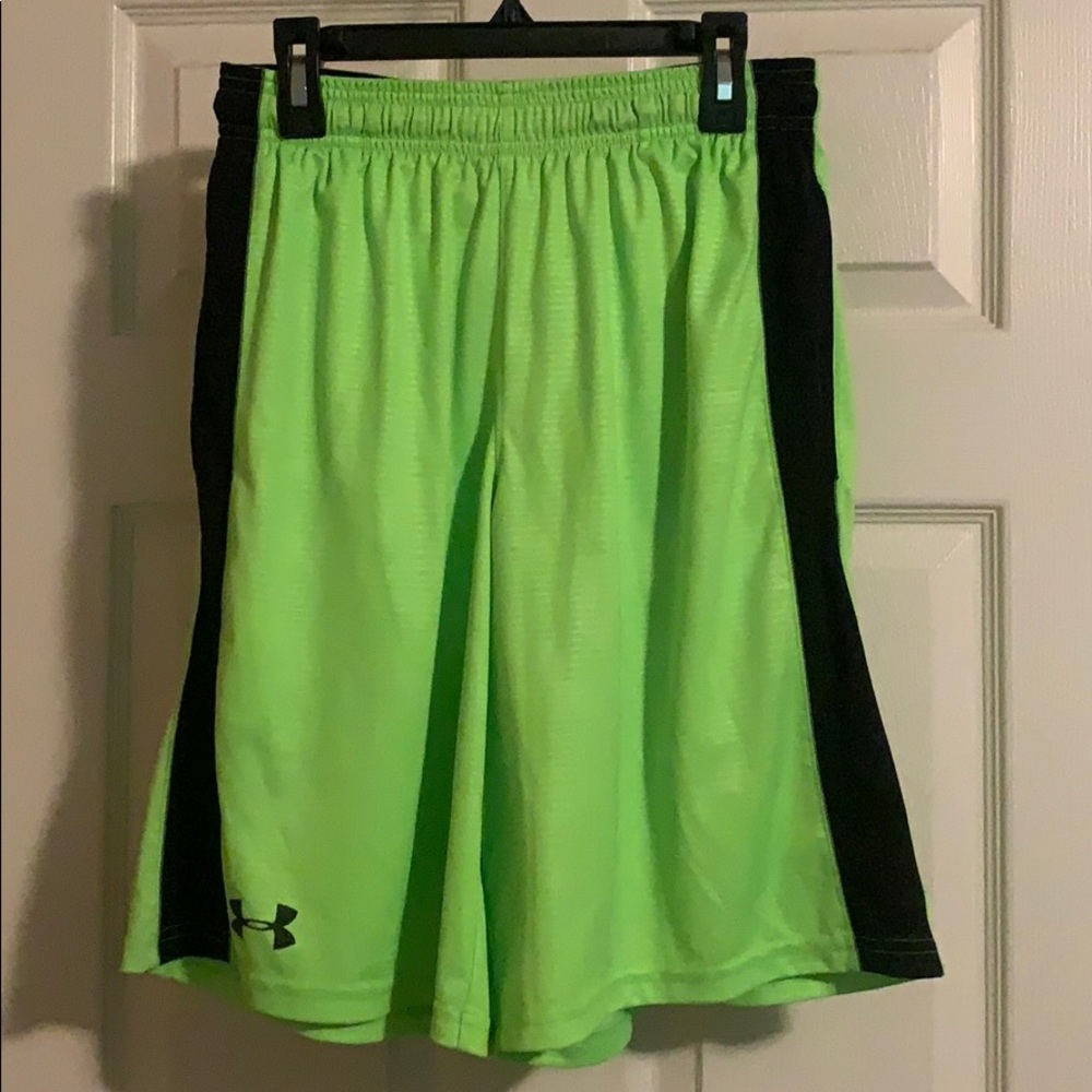 Men’s Under Armour Neon Training Shorts Small